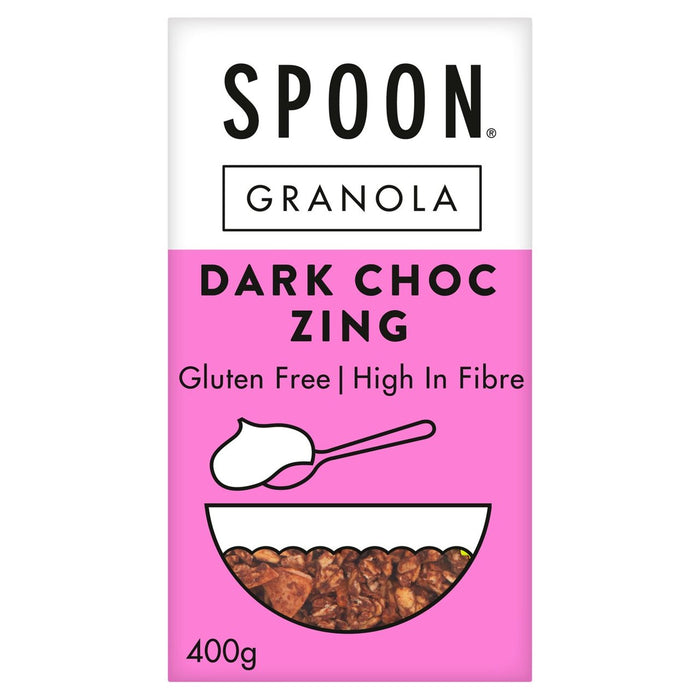 Cénérations de cuillère Granola au chocolat noir 400g