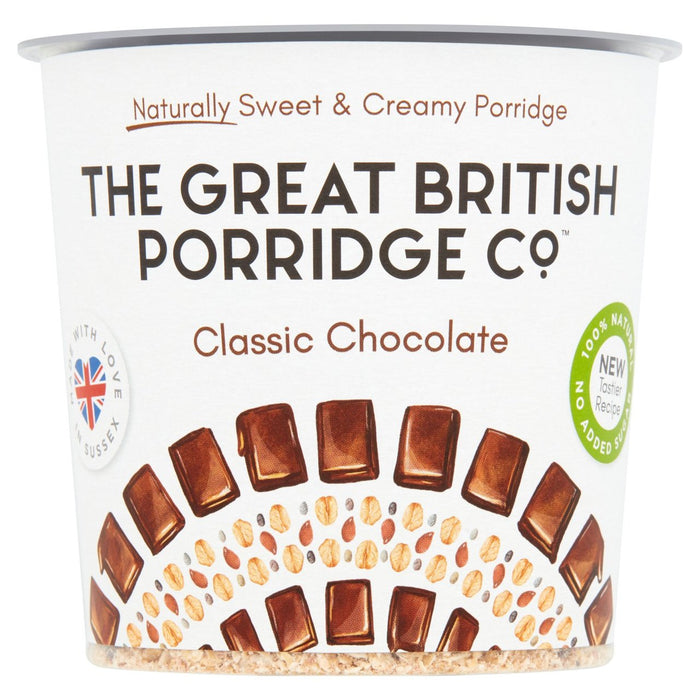 The Great British Porridge Co Classic Chocolate Pot 60G