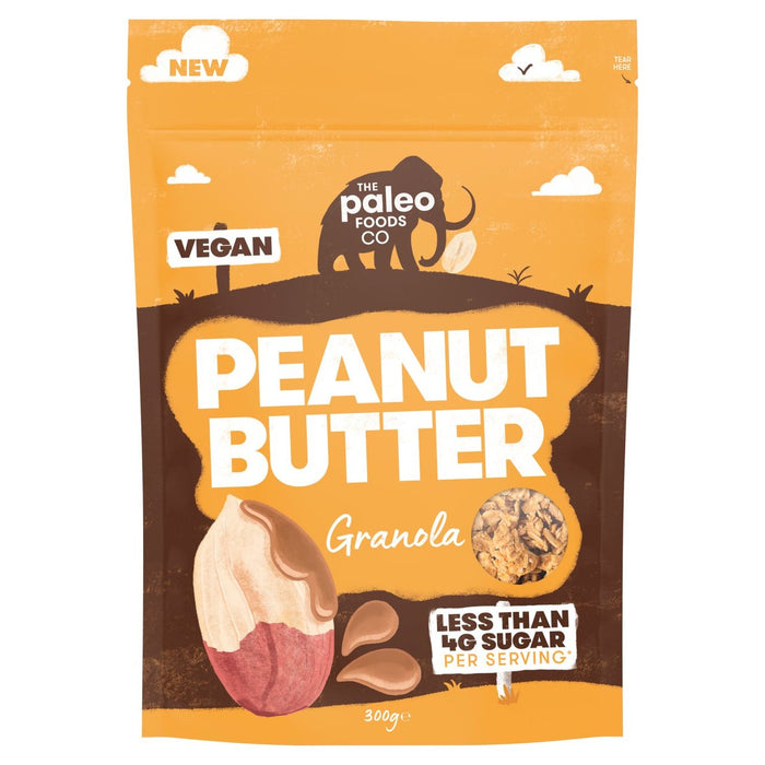 Die Paleo Foods Co Erdnussbutter Müsli 300g