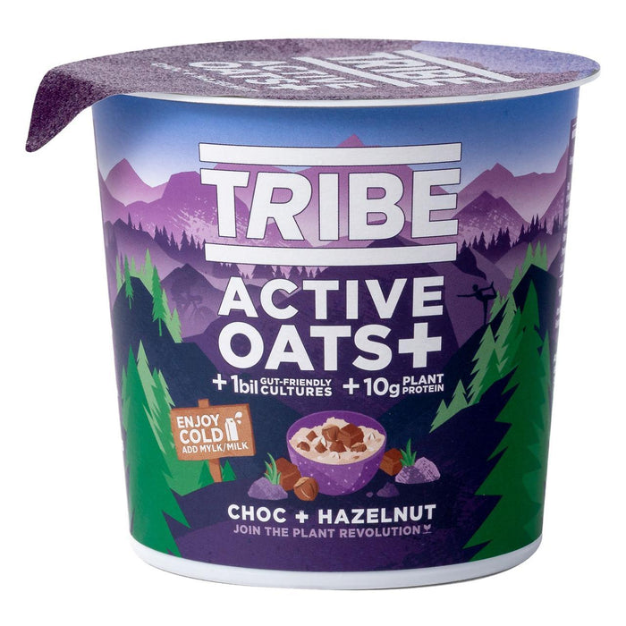 TRIBE Instant Breakfast Oats Pot Choc Hazelnut 60g