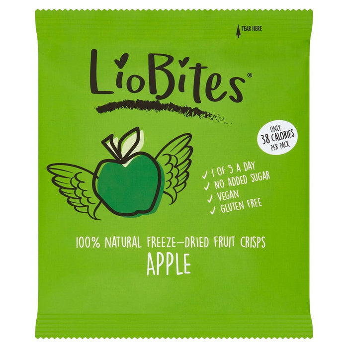 Liobites frieren getrocknete appel crisps 10g ein