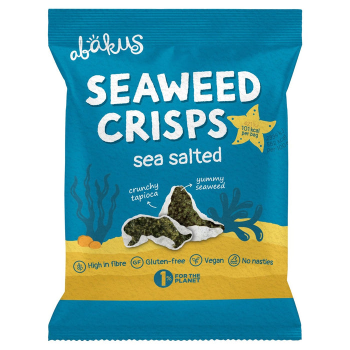 Abakus Foods Crips Crisps Sel de mer 18g