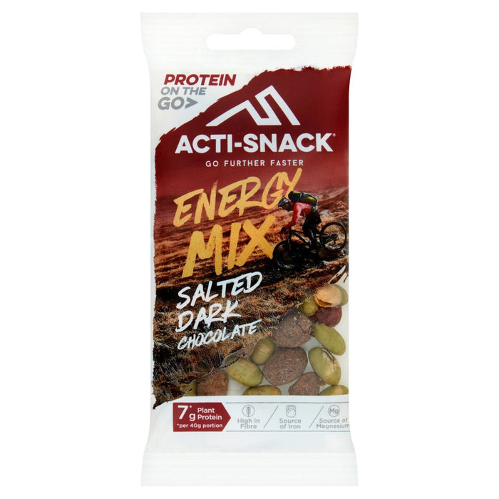 Acti Snack Saled Dark Chocolate Energy Mix 40g