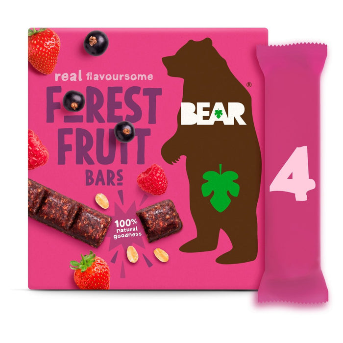 Bear Bars Forest Fruit Multipack 4 x 27g