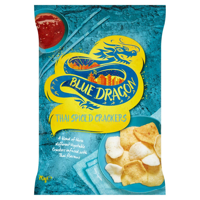 Dragón azul, tailandés a las galletas 70G