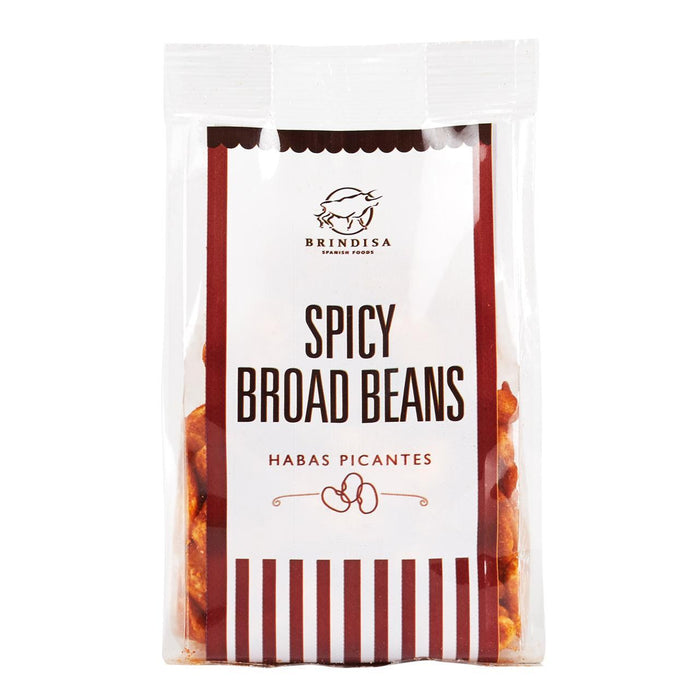 Brindisa español spicy frijoles ancho habas picantes 100g