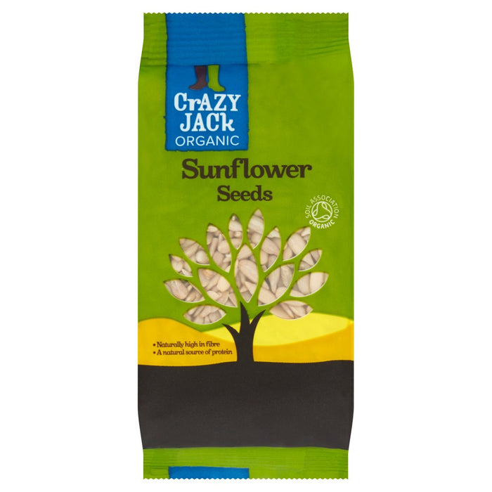 Crazy Jack Organic Sunflower Seeds 100g - Special Offer