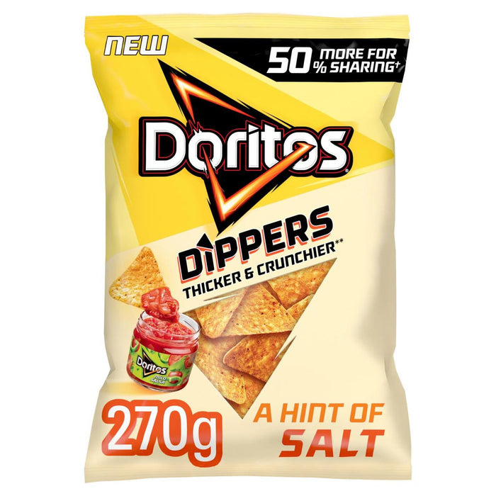 Doritos Dippers Hint of Salt Sharing Tortilla Chips 270g