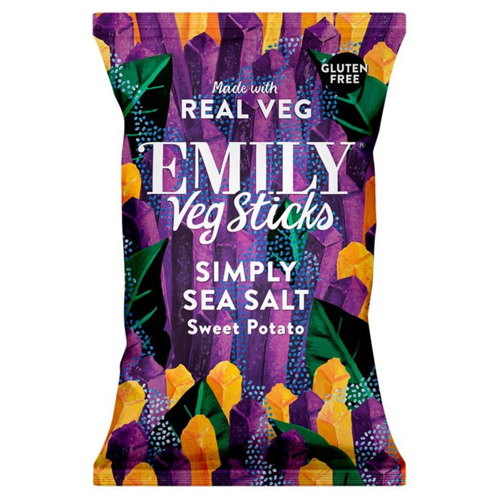 Emily Veg Crisps Stick Potato Sticks Sel Sel Partage 120g