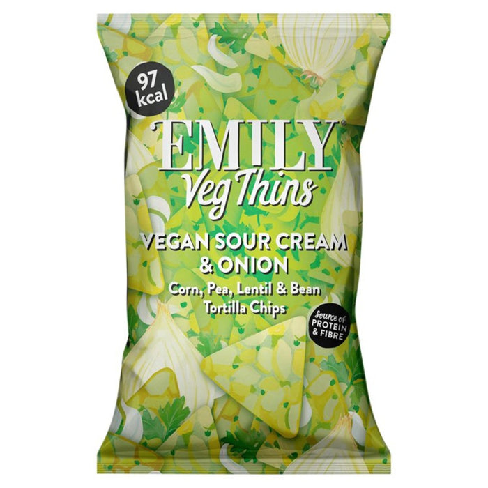 Emily Veg Thins Sauerrahm & Zwiebel 23g