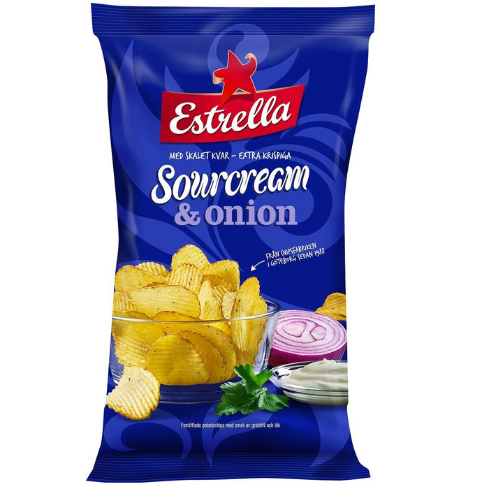 Estrella Fourcream & cebolla 175G