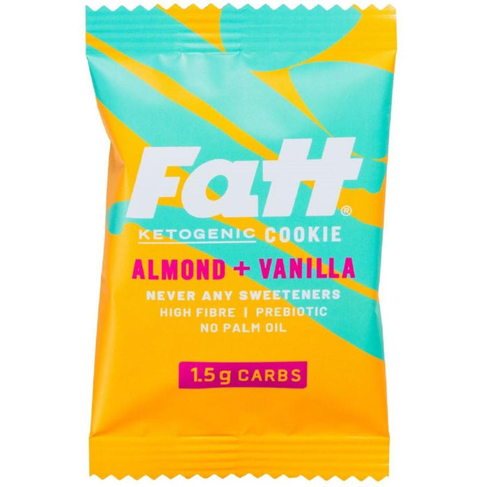 Fatt Almond & Vanilla Cookie cetogénica 30G