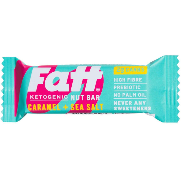 FATT Caramel & Sea Salt Cétogène Nut Bar 30G