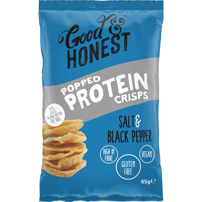 Salt protéique bon et honnête et poivre noir 85G