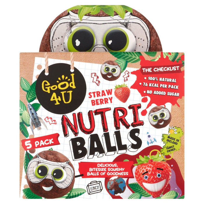 Good4u Nutri Balls Erdbeer Multipack 5 x 20g