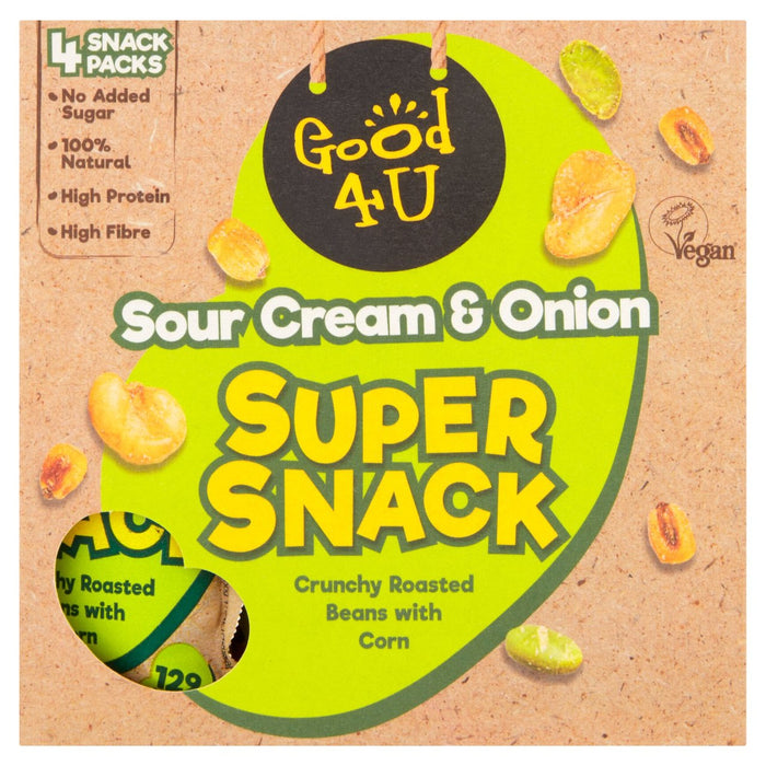 Good4u Super Snack Sauerrahm & Zwiebel Multipack 4 x 30g