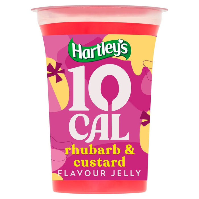 Hartley's 10 Cal Rhubarb & Custard Jelly Pot 175G