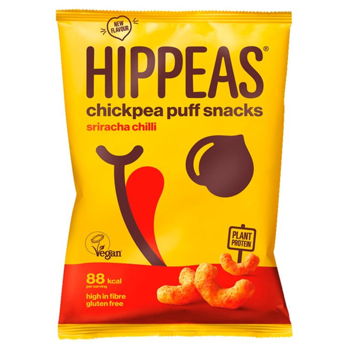 Hippeas Chickpea Puffs Sriracha Chili 22g