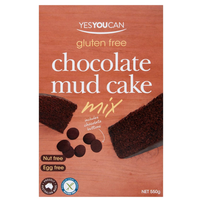 YesYouCan Chocolate Mud Cake Mix 550g