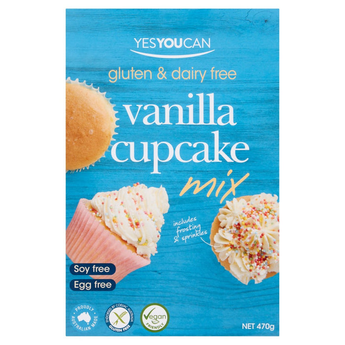 Yesyoucan Vanilla Cupcake Mix 470G