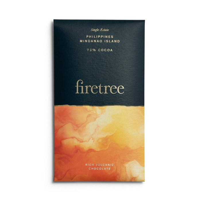 Firetree 73% Philippines Mindanao Island Chocolate Bar 25g