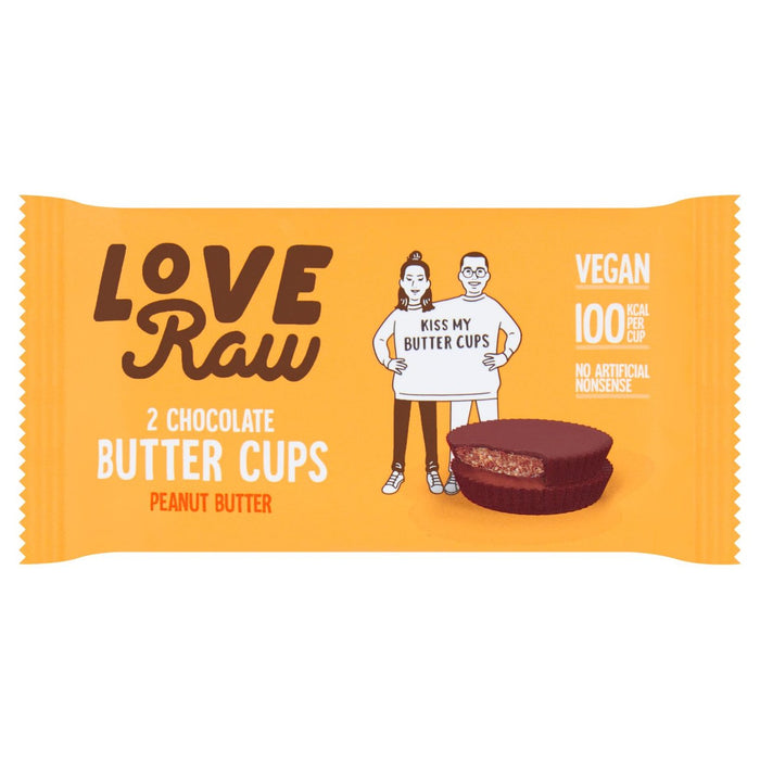 Love Raw 2 Butter Cups Peanut Butter 35g