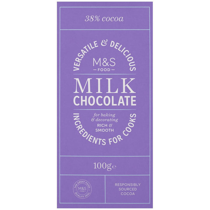 M&S Fairtrade Milk Chocolate 100g