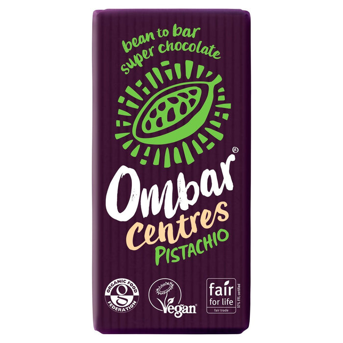 Ombar Centres Pistachio Chocolate 35g