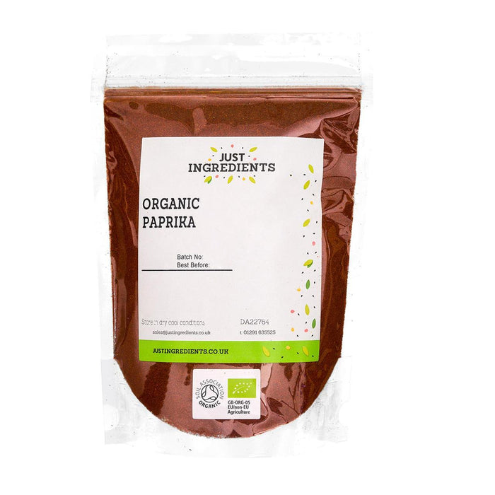 Nur Zutaten organischer Paprika 100g