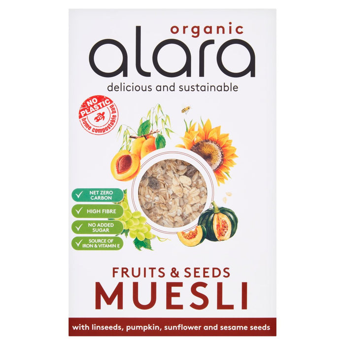 Alara Organic Fruits & Seeds muesli 650g