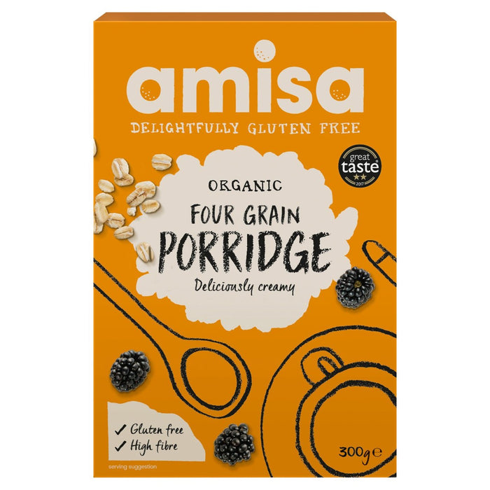 AMISA Orgánica Gluten sin gluten gachas 300G