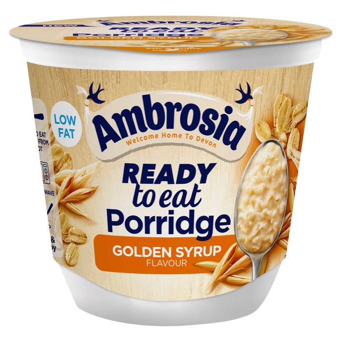 Ambrosia RTE Porridge Golden Syrup 210g