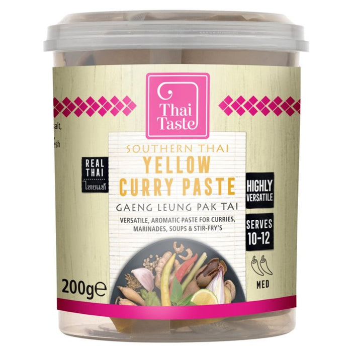 Thai -Geschmack südliche gelbe Curry -Paste 200g