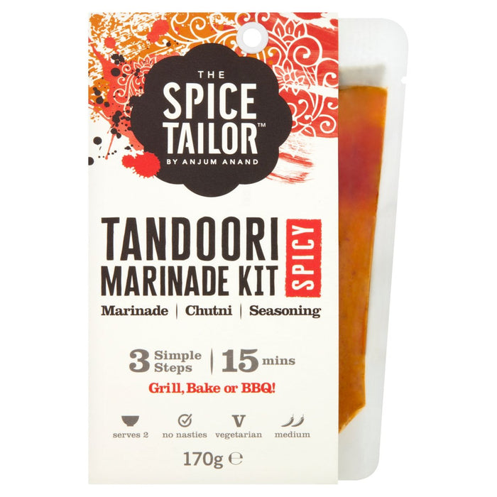 Le kit de marinade Tandoori Spicy Tailor Spicy 170g