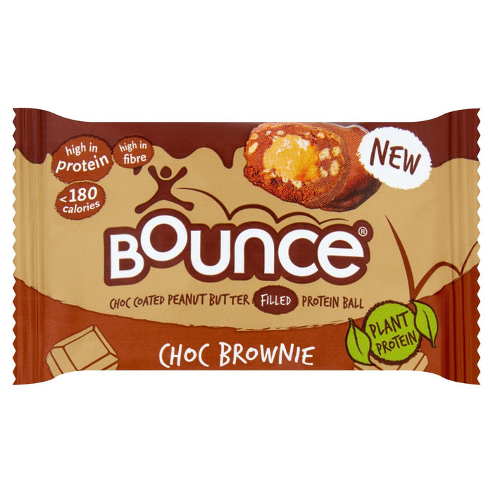 Bounce Dipped Choc Brownie Protein Ball 40g