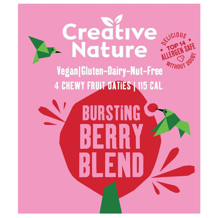 Creative Nature Berry Blend Fruit Oatie Bar 4 x 38g