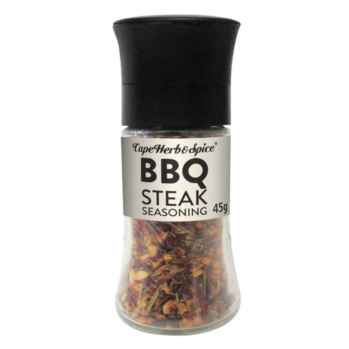 Cape Herb & Spice BBQ Steak Seasoning Grinder 45G