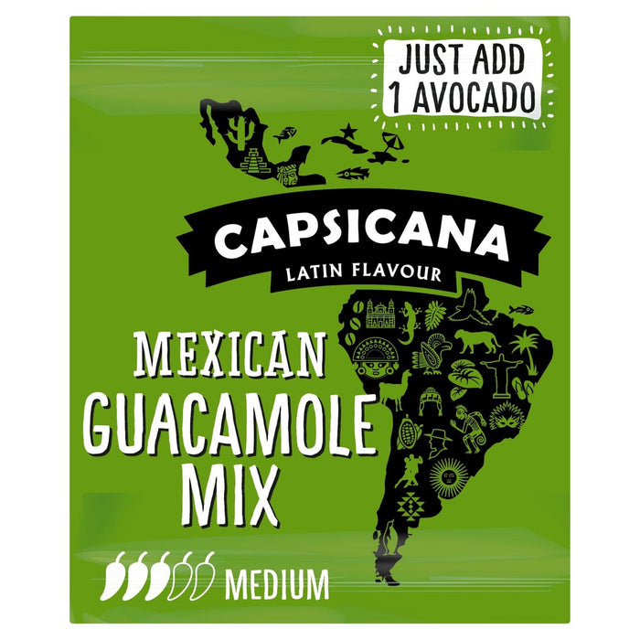 Capsicana Guacamole Fajita Mix 25g