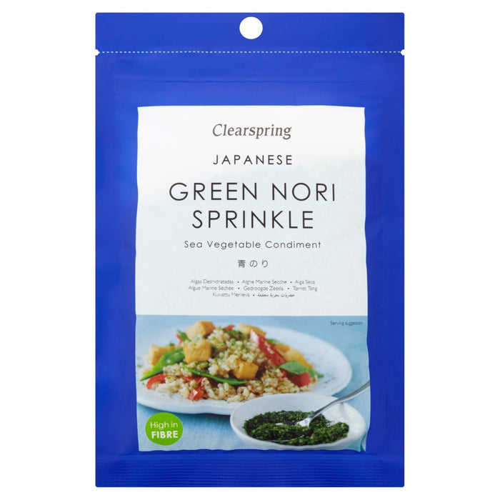 Clearspring japonés verde nori algas espolvoreadas 20g