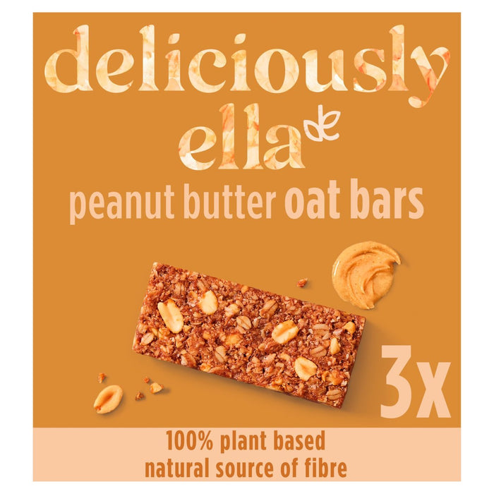 Deliciously Ella Peanut Butter Oat Bar Multipack 3 x 50g