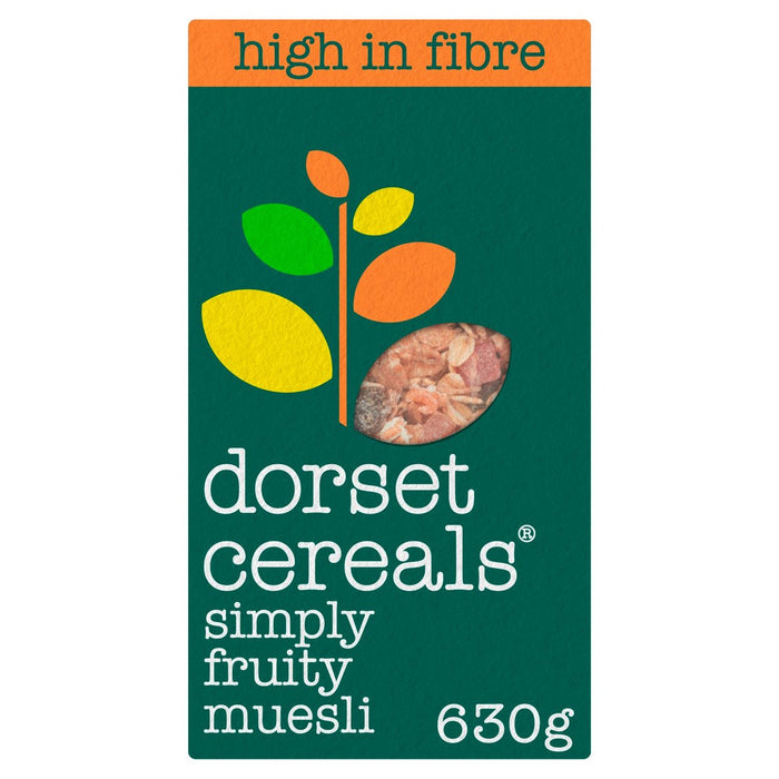 Cereales dorset simplemente afrutado muesli 630g