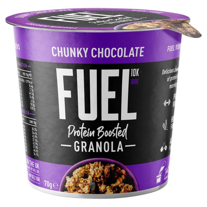 FUEL 10K Chocolate Granola Pot 70g