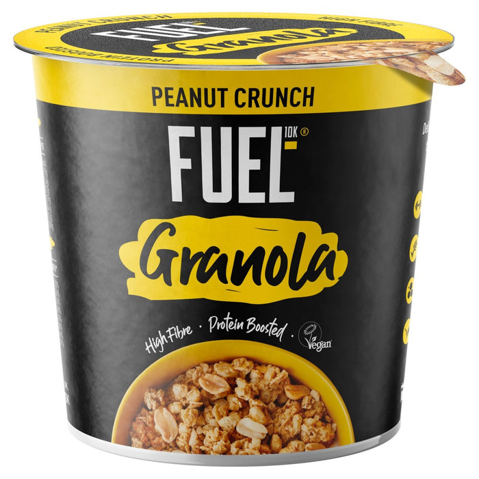 Carburant 10k pot de granola d'arachide 70g