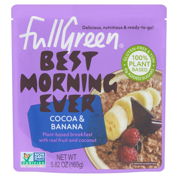 Fullgrün bester Morgen aller Zeiten Kakao & Banane 165G