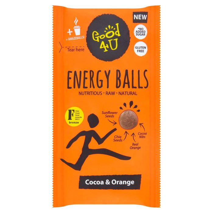 Good4u Energy Bälle Kakao & Orange 30g