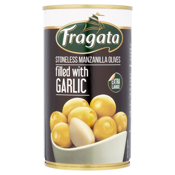 Fragata aceitunas llenas de ajo 350g