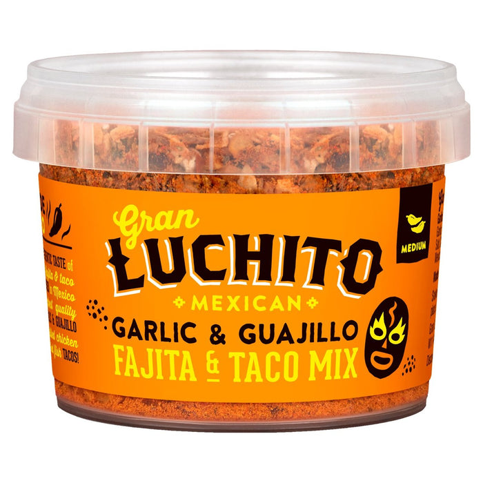 Gran Luchito Garlic y Guajillo Fajita & Taco Mix 55g