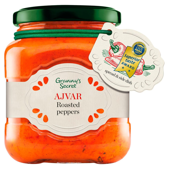 Oma's Secret Ajvar Mild gerösteter roter Pfeffer breitete sich 200 g aus