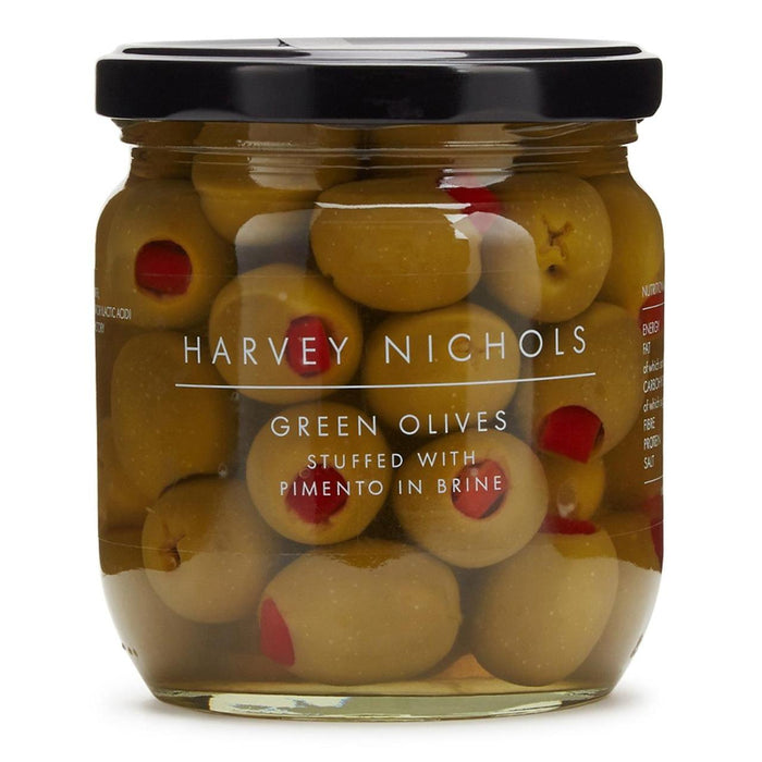 Harvey Nichols Olives verdes rellenas de Pimento 410g