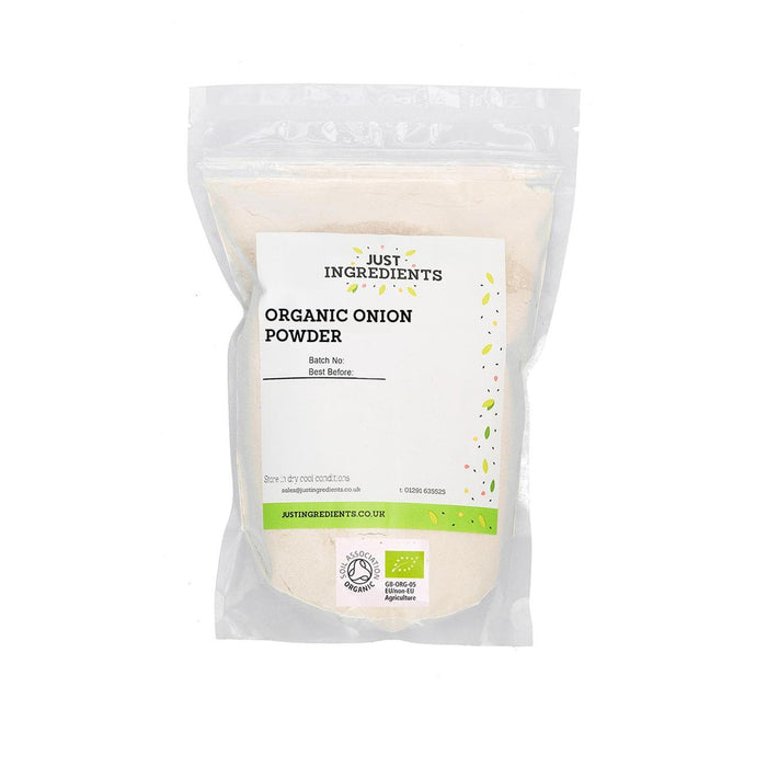 Juste des ingrédients poudre d'oignon terrestre biologique 100g